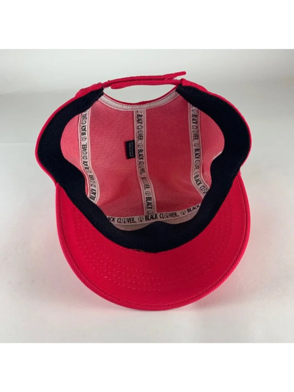 Black Clover Live Lucky Unisex Pink Short Bill 5-Panel Strapback Hat